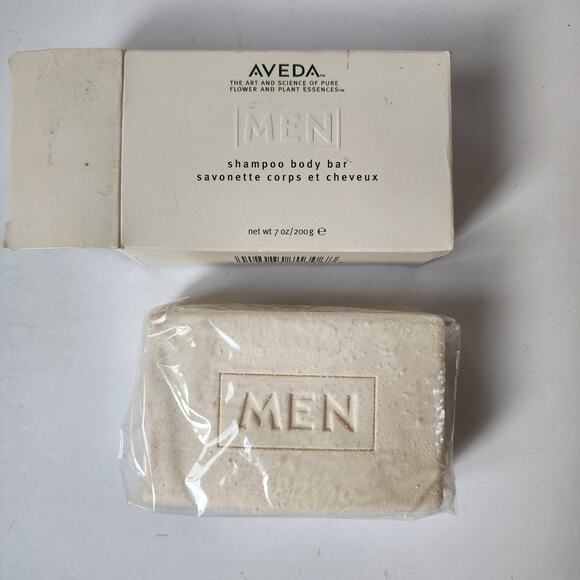 Aveda Men Shampoo Body Bar 7 Oz New In Box Rare Discontinued Retired - Picture 5 of 5